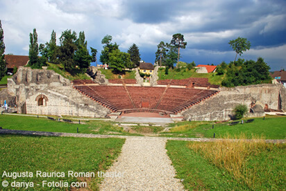 Augusta Raurica - römische Theater in Augst - Kaiseraugst