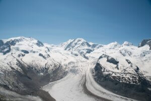 Kanton Wallis: Dufourspitze, Monte Rosa