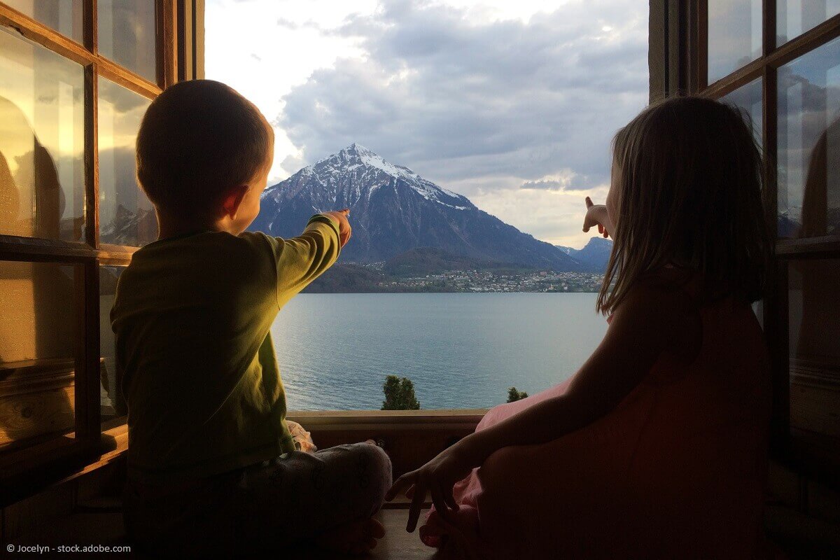 Familienferien in der Schweiz: Berge, Seen, Natur pur.