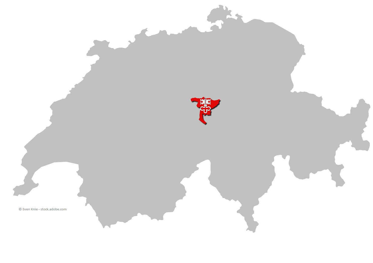Der Kanton Nidwalden in der Innerschweiz