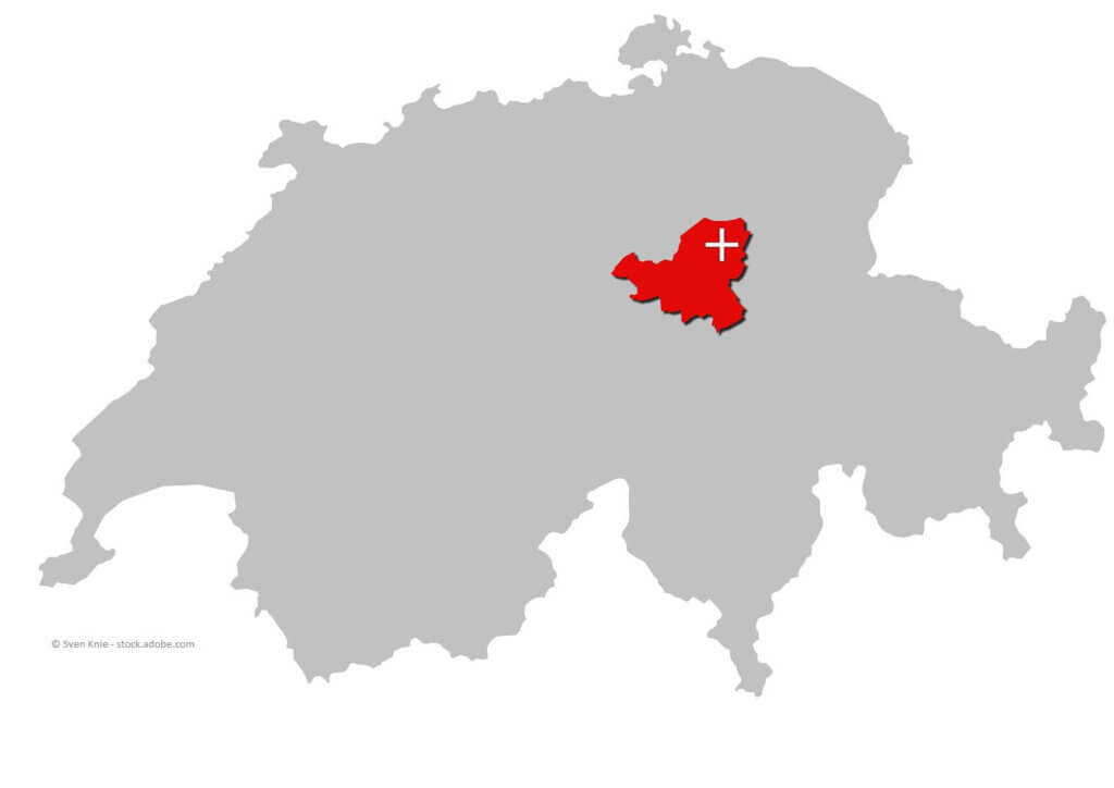Der Kanton Schwyz liegt in der Innerschweiz