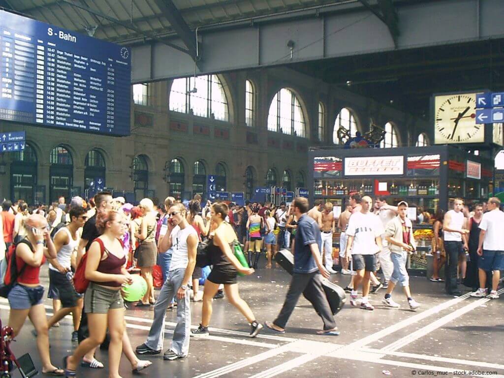 Zürich lebt - Bahnhof Zürich